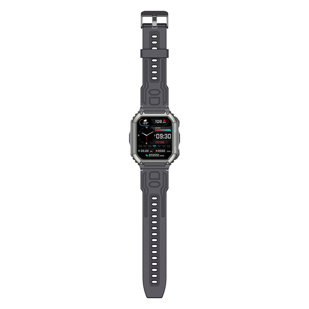 K6 1.8 inch IPS Smart Watch Bluetooth-compatible Calling IP67 Waterproof Sports Bracelet Health Watch with Blood Pressure / Oxygen / Heart Rate / Sleep Monitoring