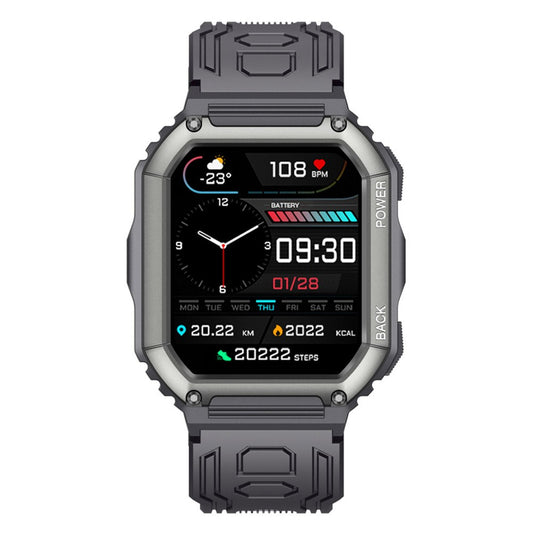 K6 1.8 inch IPS Smart Watch Bluetooth-compatible Calling IP67 Waterproof Sports Bracelet Health Watch with Blood Pressure / Oxygen / Heart Rate / Sleep Monitoring