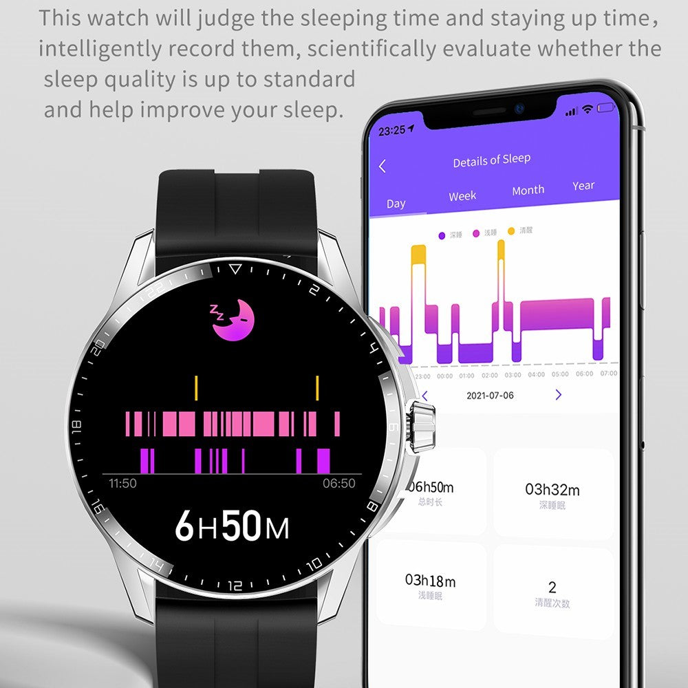 GT4 Pro 1.47" Smart Watch HD Bluetooth-compatible Calling Waterproof Sports Bracelet Support Heart Rate Blood Oxygen Monitoring