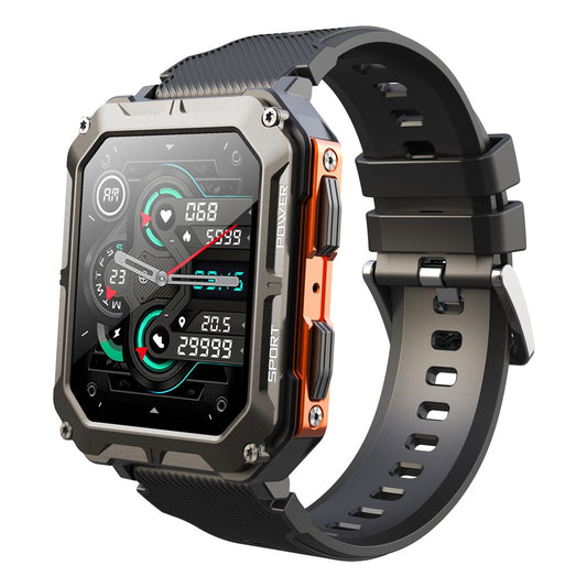 C20 Pro Outdoor Sports Watch 1.83 inch HD Smart Bracelet Support Bluetooth-compatible Call Music Playback