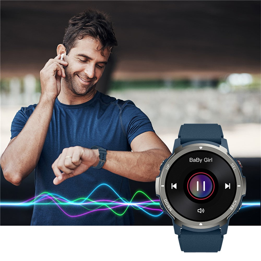 S52 1.39-inch TFT Screen Smart Watch Multifunction Sports Fitness Watch with Heart Rate Monitoring