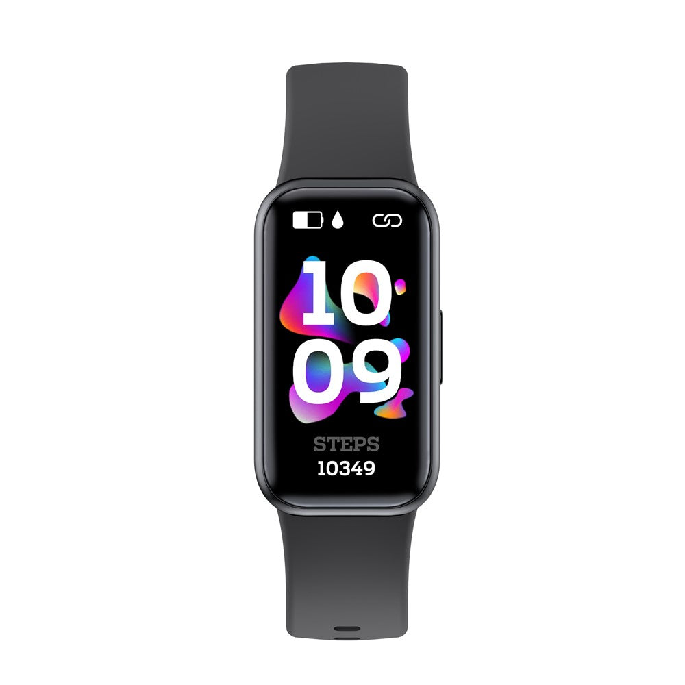 H98 HD 1.47" Touch Screen Smart Bracelet Water Resistant Health Monitoring Fitness Watch with TPU Strap