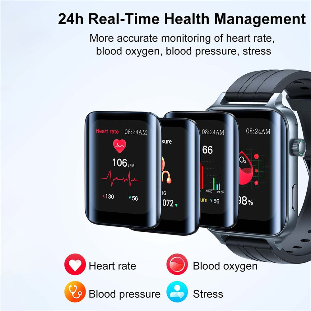 JOYROOM JR-FT6 Fit-Life Series Bluetooth-compatible Call Smart Watch Double Curved Screen Fitness Watch with Health Monitoring