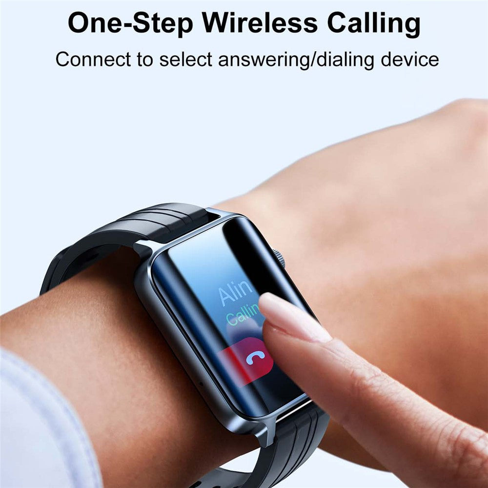 JOYROOM JR-FT6 Fit-Life Series Bluetooth-compatible Call Smart Watch Double Curved Screen Fitness Watch with Health Monitoring