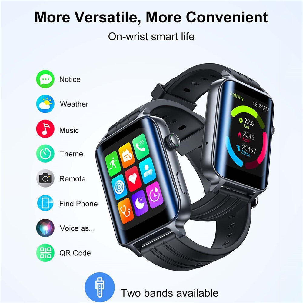 JOYROOM JR-FT6 Fit-Life Series Bluetooth-compatible Call Smart Watch Double Curved Screen Fitness Watch with Health Monitoring