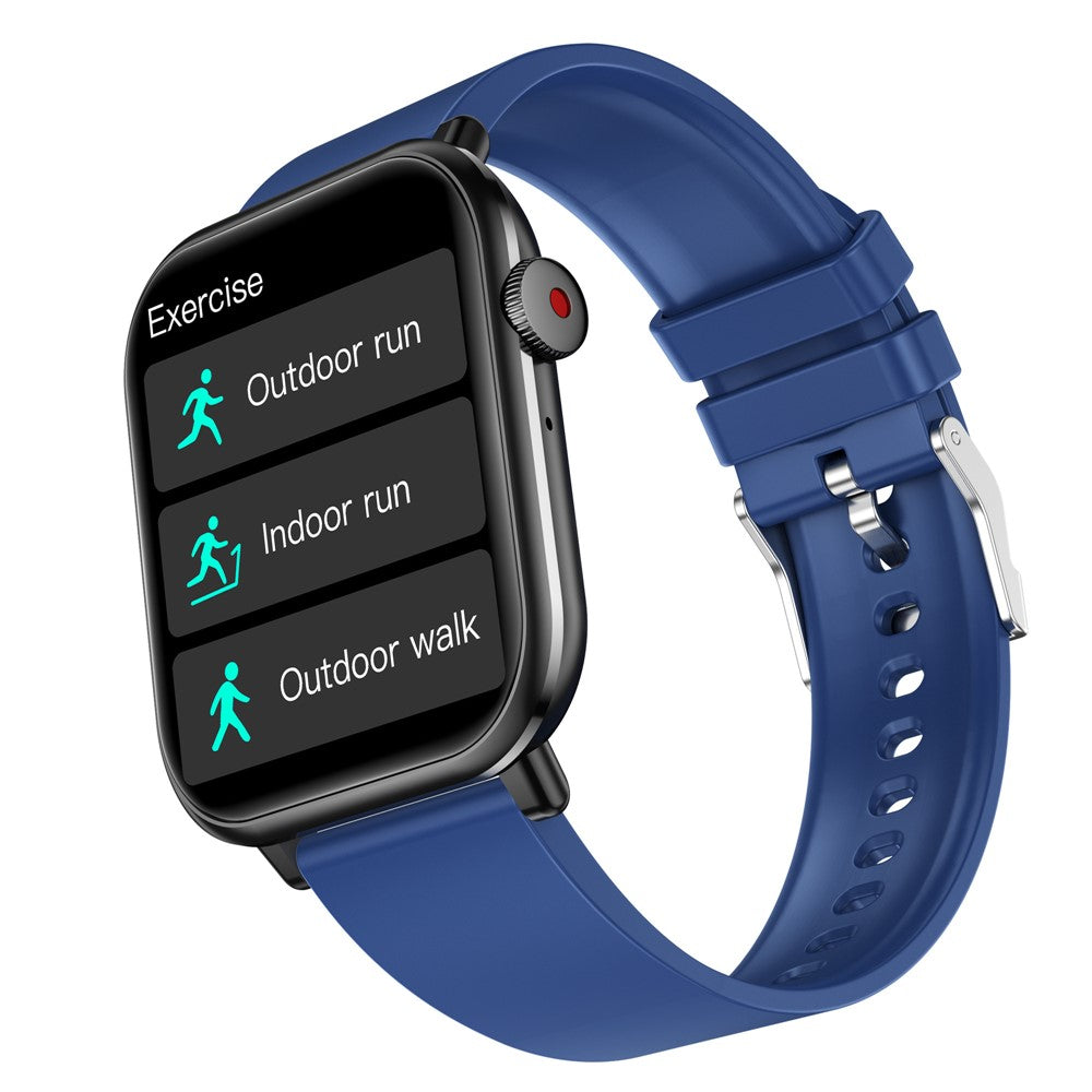 M2 1.96 inch HD Screen Smart Watch Bluetooth-compatible Call Sports Bracelet with Temperature Heart Rate Monitoring