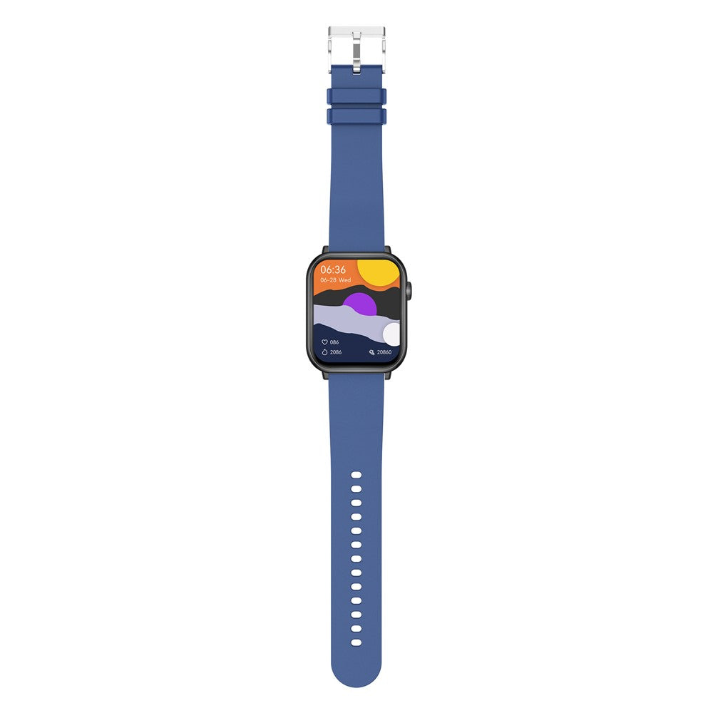 M2 1.96 inch HD Screen Smart Watch Bluetooth-compatible Call Sports Bracelet with Temperature Heart Rate Monitoring