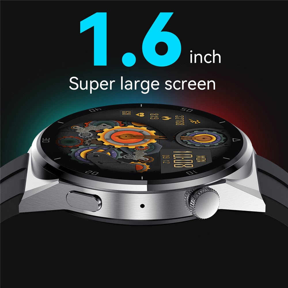 PG3MAX Bluetooth-compatible Call 1.6" Smart Watch Blood Oxygen Heart Rate Monitor IP67 Waterproof Sports Bracelet