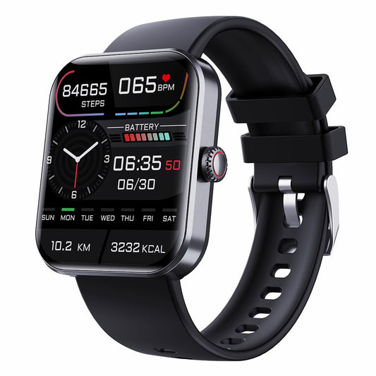 F57L 1.91" Smart Watch Sports Bracelet with Blood Glucose, Heart Rate, Blood Oxygen, Temperature Detection