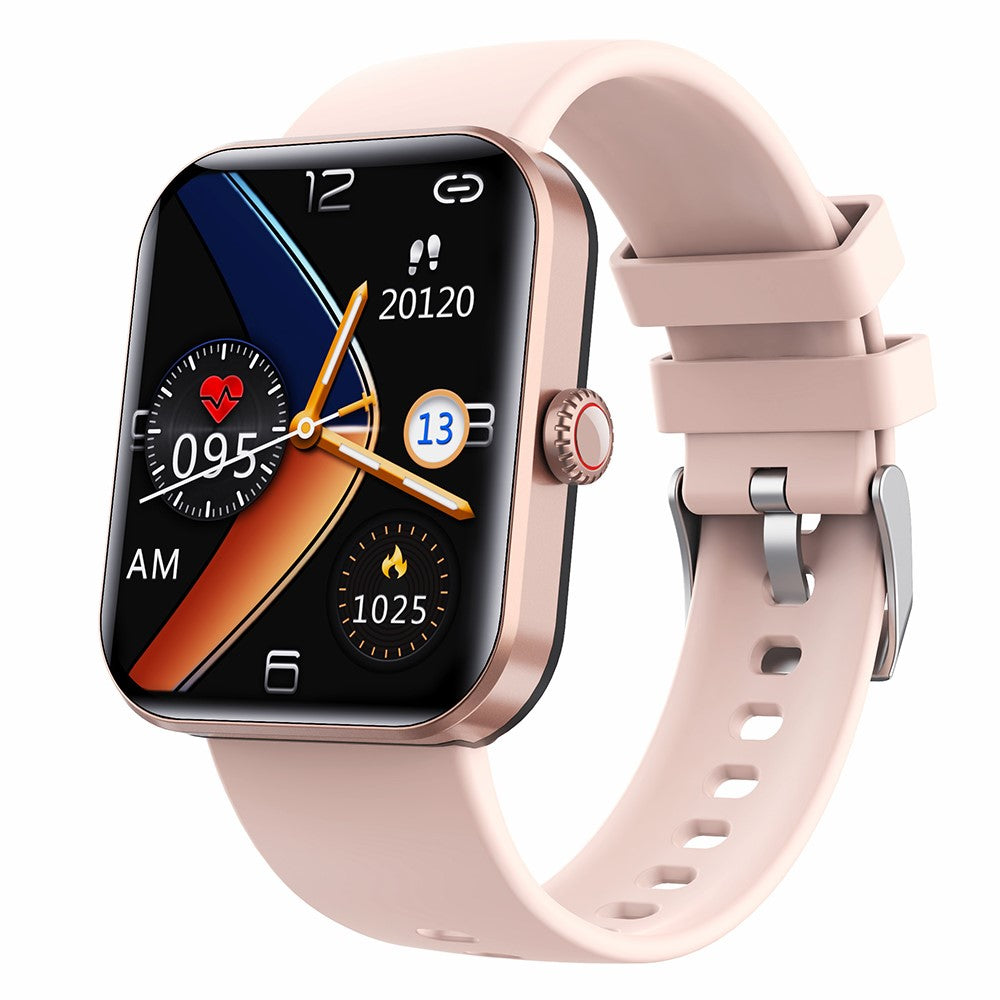 F57L 1.91" Smart Watch Sports Bracelet with Blood Glucose, Heart Rate, Blood Oxygen, Temperature Detection
