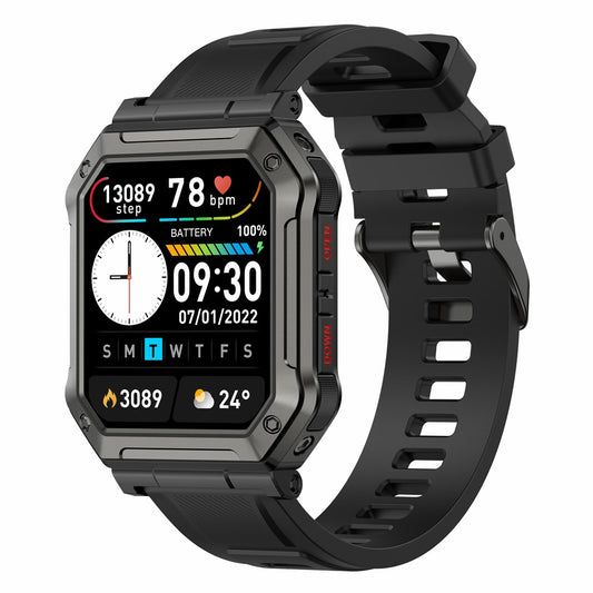 H31 Outdoor 1.91" Smart Watch IP68 Waterproof Sports Bracelet with Blood Oxygen Heart Rate Monitoring