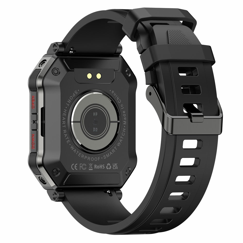 H31 Outdoor 1.91" Smart Watch IP68 Waterproof Sports Bracelet with Blood Oxygen Heart Rate Monitoring