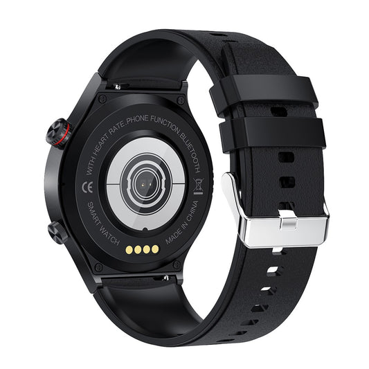 QW33 1.28 inch Smart Watch Music Control Pedometer Bluetooth-compatible Call Multi-Sport Watch with Heart Rate Blood Pressure Monitoring