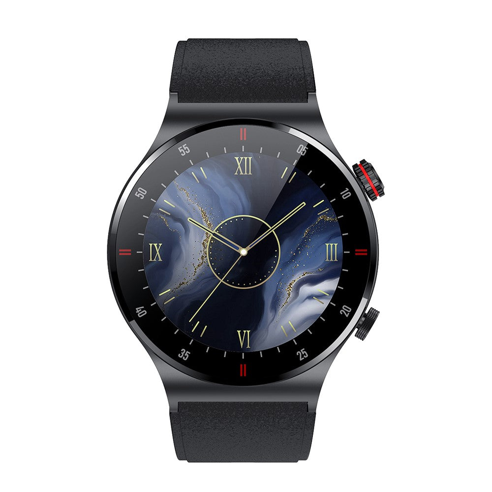 QW33 1.28 inch Smart Watch Music Control Pedometer Bluetooth-compatible Call Multi-Sport Watch with Heart Rate Blood Pressure Monitoring