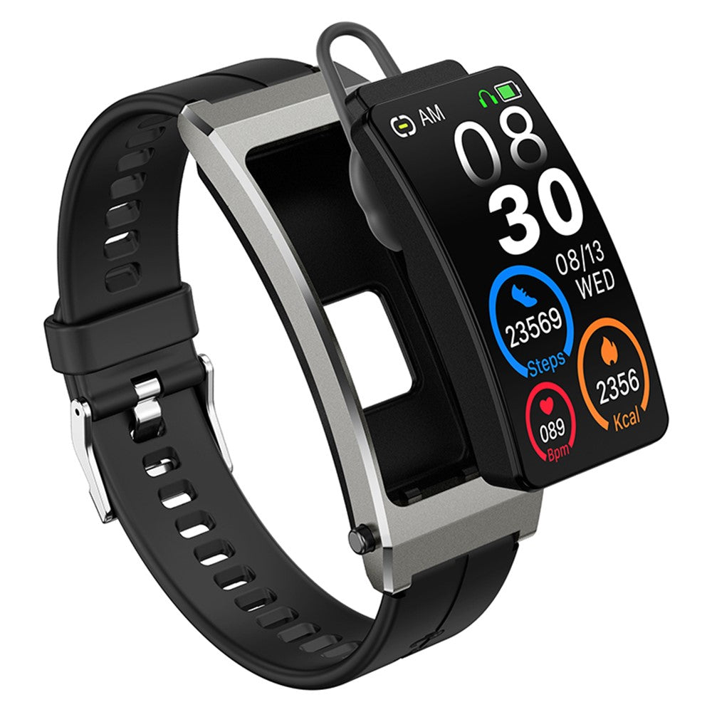 K13S 1.14 inch 2-in-1 Smart Bracelet with Headset Life Waterproof Bluetooth-compatible Calling Sports Watch