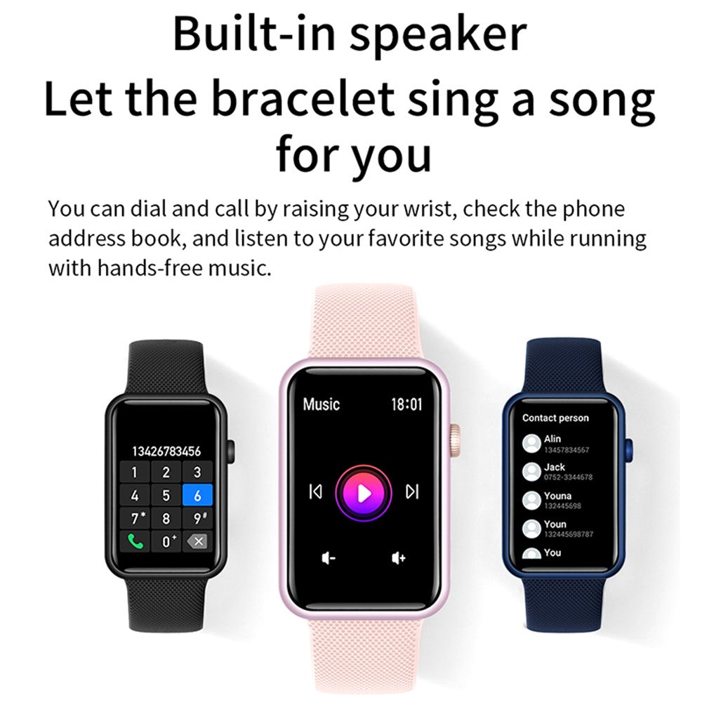 HT5pro 1.57" HD Full Touch Screen Smart Watch Aluminum Alloy Case Bluetooth-compatible Talking Electric Bracelet