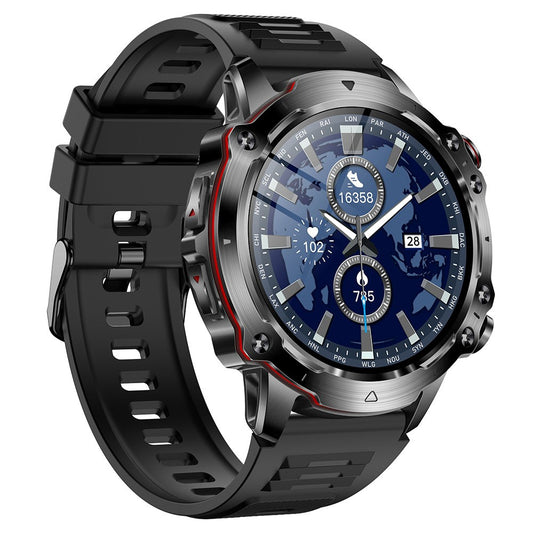 V91 Outdoor Waterproof Anti-drop 1.52-inch Smart Watch Bluetooth-compatible Calling Health Monitoring Sports Smart Bracelet