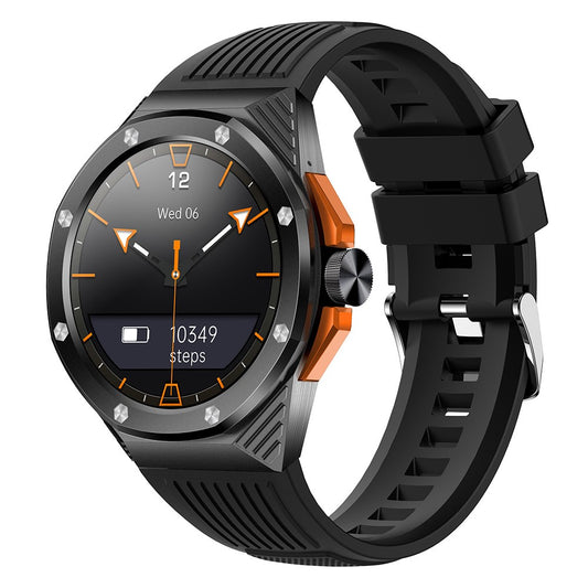 HT8 1.46 inch Health Monitoring Smart Watch with Encoder Bluetooth-compatible Call IP67 Waterproof Smartwatch