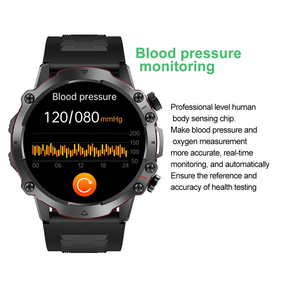 FW09E 1.43-inch AMOLED Bluetooth-compatible Call Smart Watch IP68 Water Resistant Fitness Watch with Health Monitoring