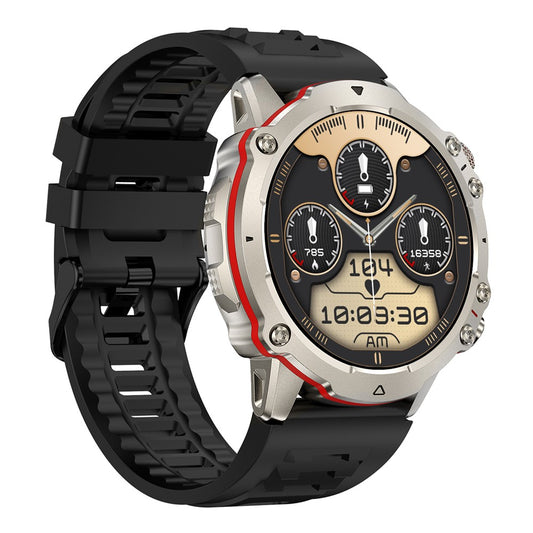 FW09E 1.43-inch AMOLED Bluetooth-compatible Call Smart Watch IP68 Water Resistant Fitness Watch with Health Monitoring