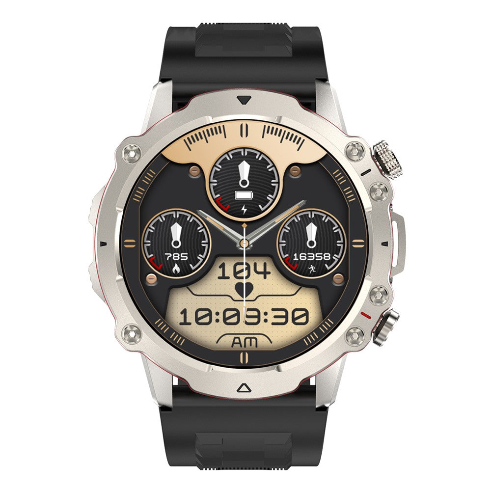 FW09E 1.43-inch AMOLED Bluetooth-compatible Call Smart Watch IP68 Water Resistant Fitness Watch with Health Monitoring