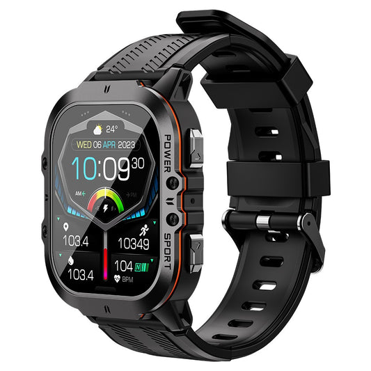 C26 1.96-Inch AMOLED Screen Bluetooth-compatible Phone Call Watch Health Monitor Multiple Sports Modes Smart Bracelet