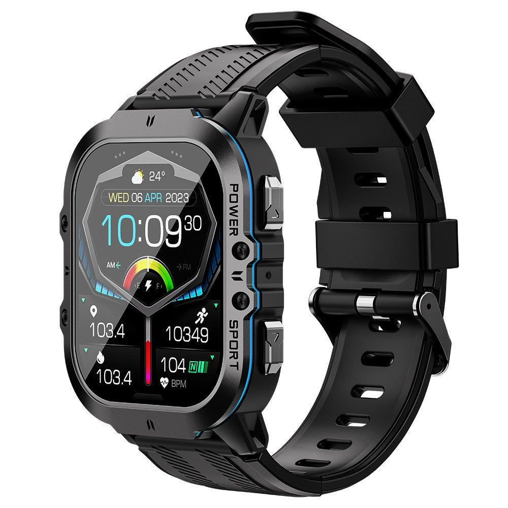 C26 1.96-Inch AMOLED Screen Bluetooth-compatible Phone Call Watch Health Monitor Multiple Sports Modes Smart Bracelet