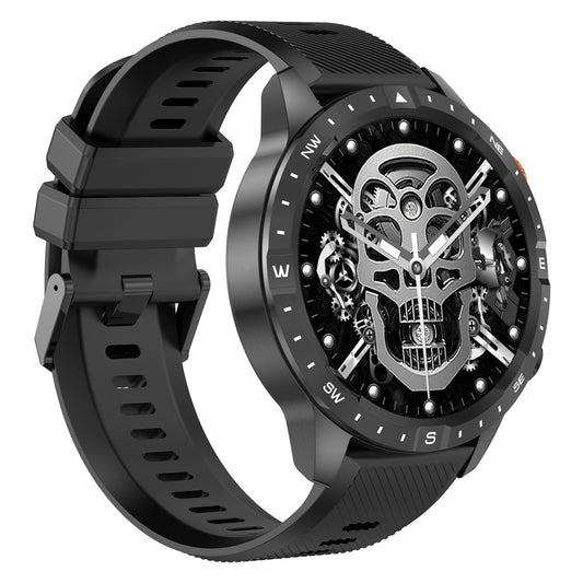 AK57 Health Monitor Bluetooth-compatible Call Smart Watch Waterproof Sports Bracelet, Silicone Strap