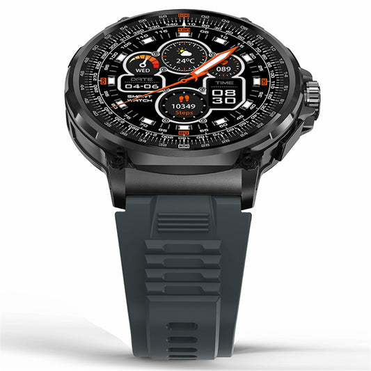 V69 1.85-inch HD Screen Smart Watch IP68 Waterproof Multi-Sports Fitness Watch with Heart Rate Monitoring