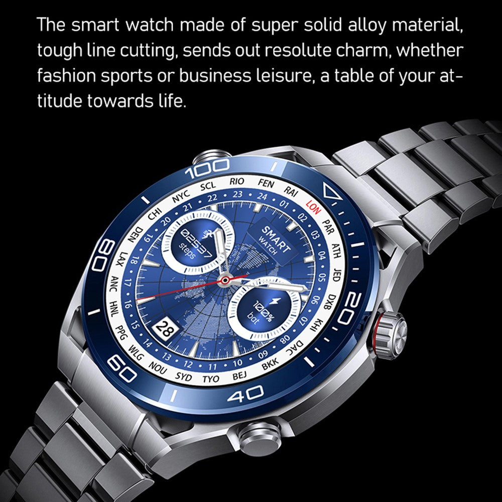 S59 1.5-inch Round Screen Smart Watch Sleep Health Monitoring Bluetooth-compatible Calling Sports Watch