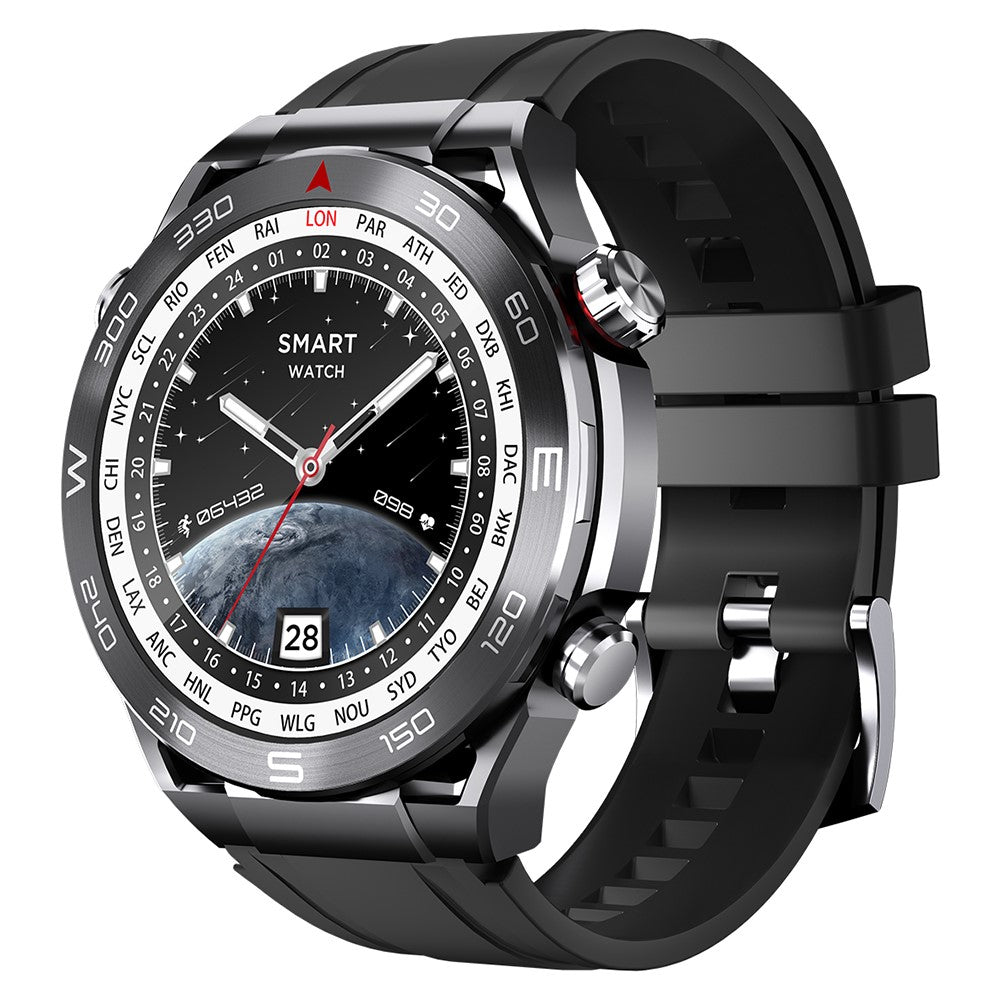 S59 1.5-inch Round Screen Smart Watch Sleep Health Monitoring Bluetooth-compatible Calling Sports Watch