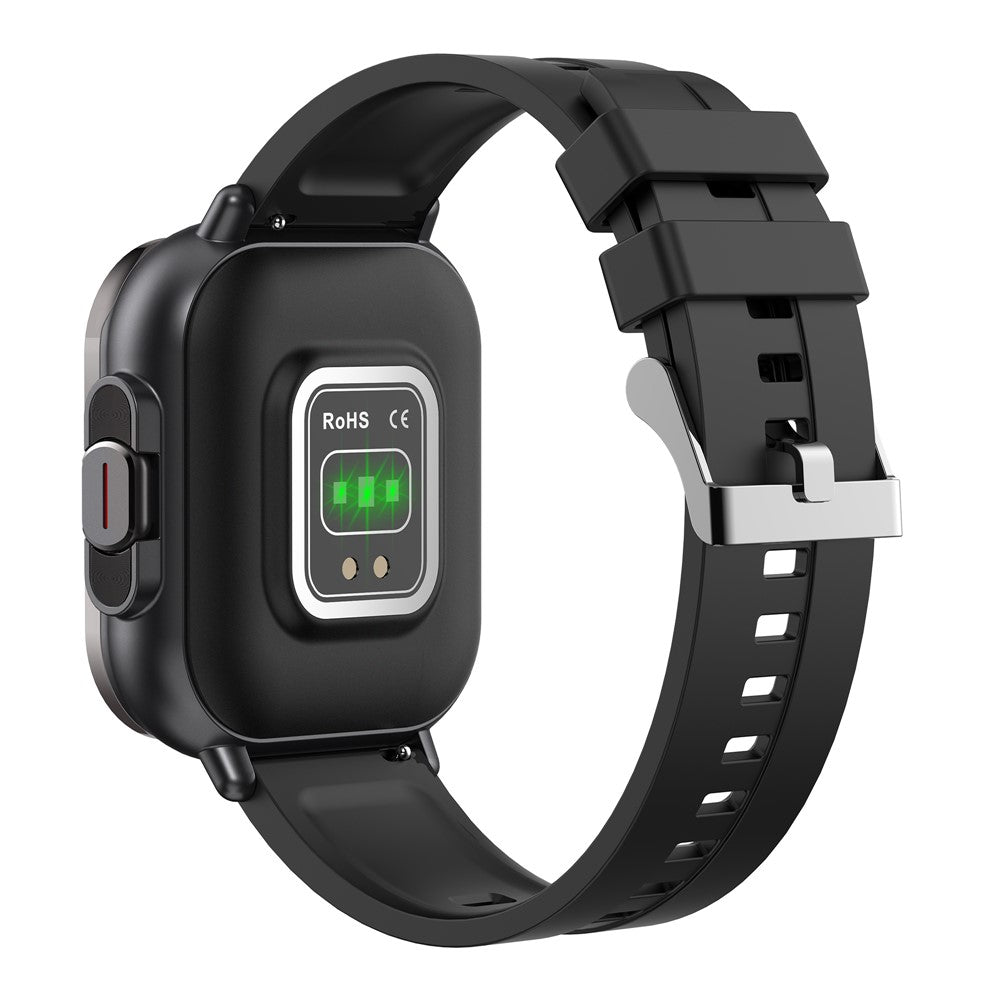 D8 2 in 1 Bluetooth-compatible Earphone Smart Watch Health Monitor Fitness Tracker Wristband, Silicone Strap