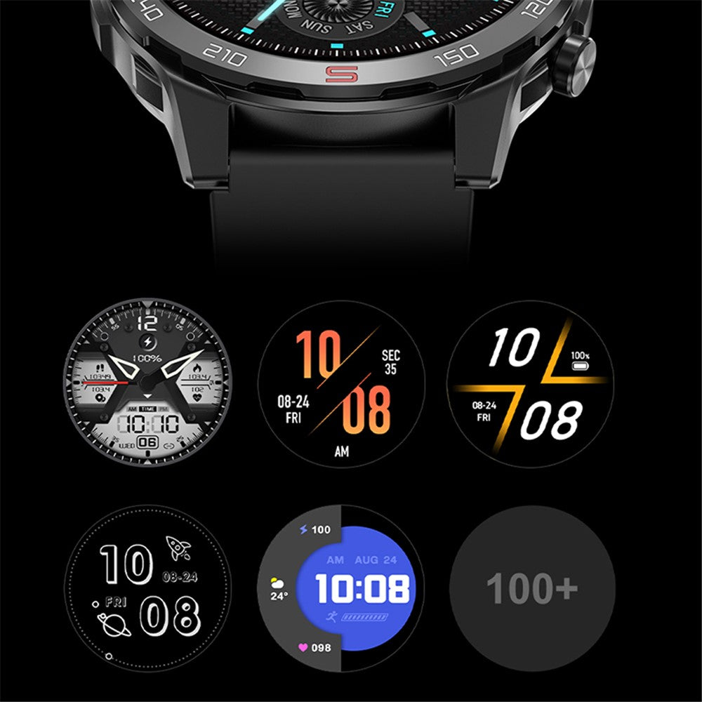 D03 1.6-Inch Large Screen Smart Watch Waterproof Bluetooth-compatible Calls Health Tracker Monitor Band