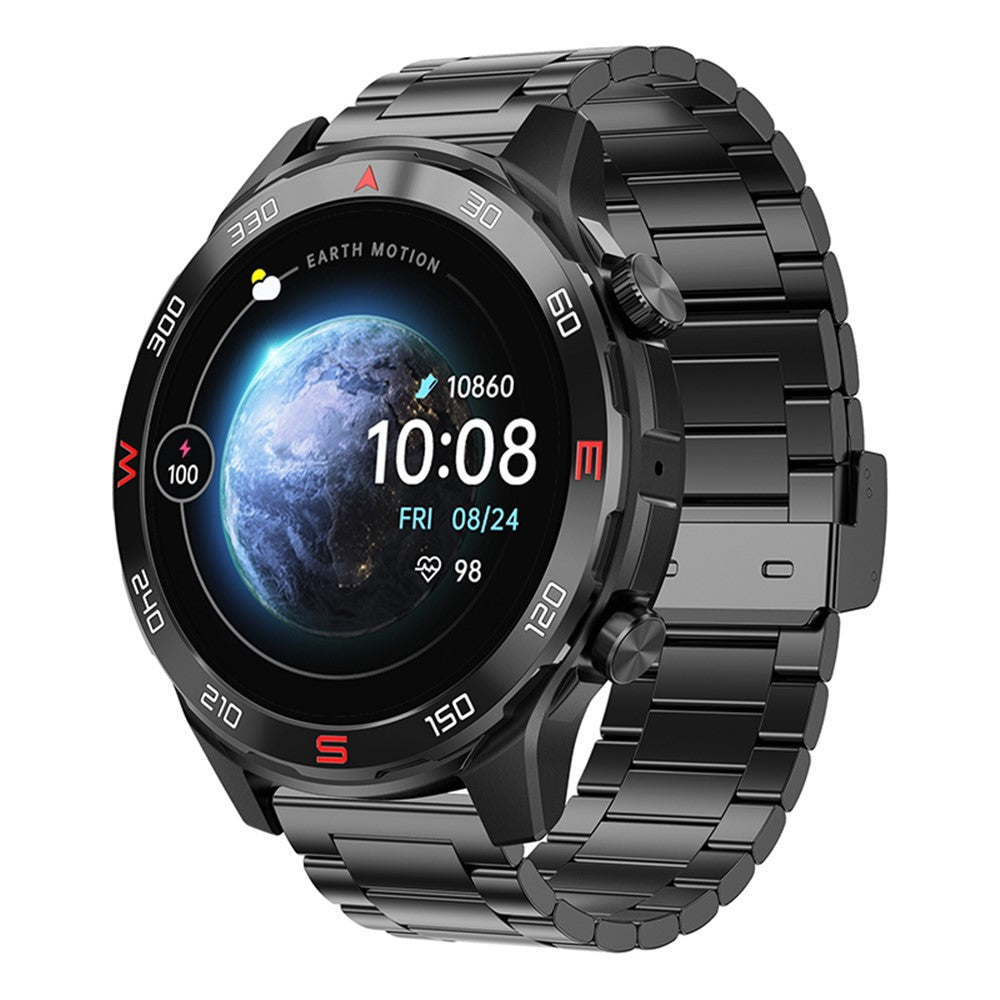 D03 1.6-Inch Large Screen Smart Watch Waterproof Bluetooth-compatible Calls Health Tracker Monitor Band