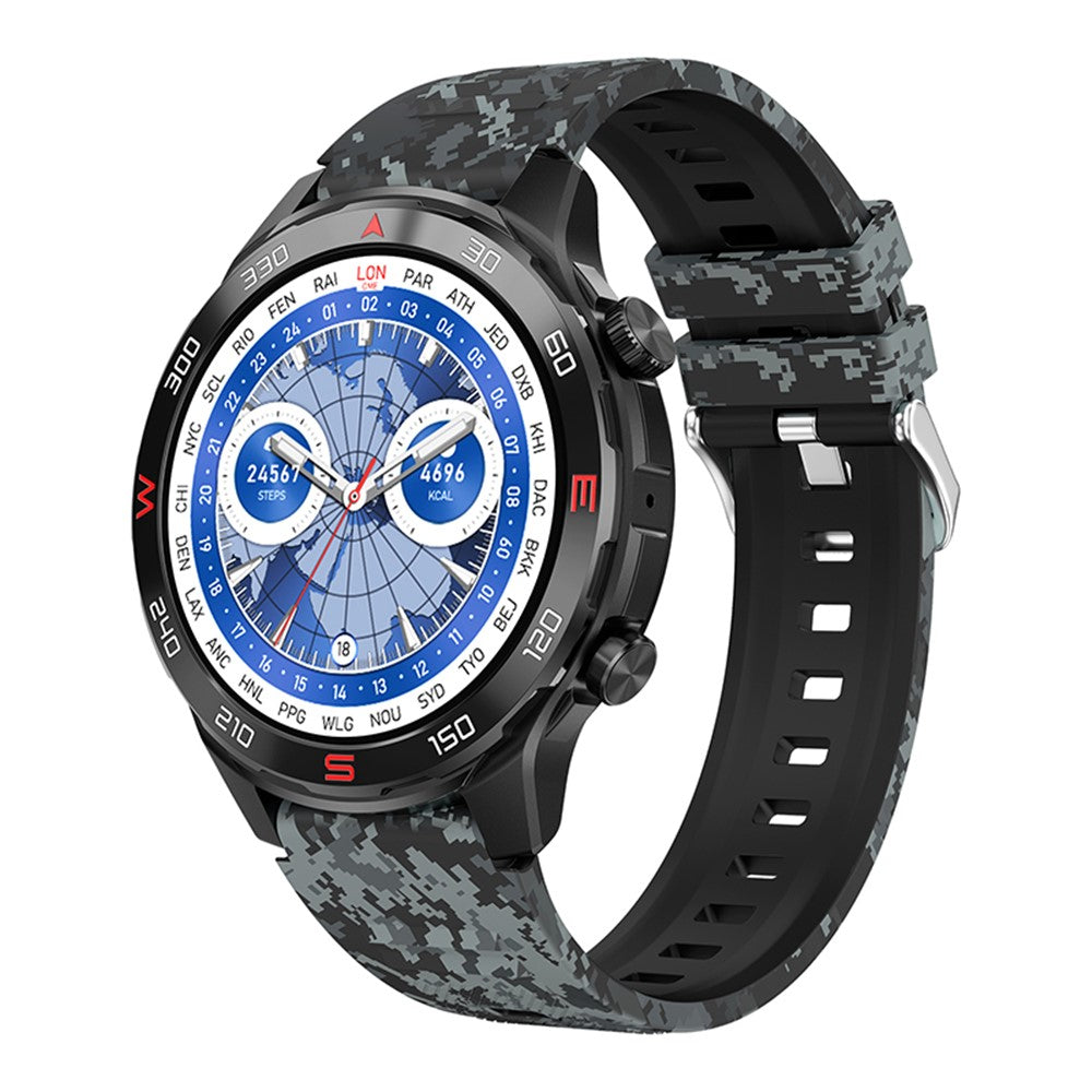 D03 1.6-Inch Large Screen Smart Watch Waterproof Bluetooth-compatible Calls Health Tracker Monitor Band
