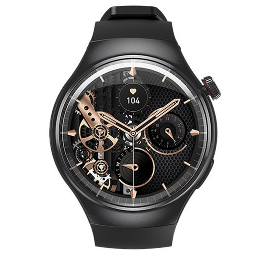 UNIWA DM80 1.43-Inch AMOLED Round HD Touchscreen, IP67 Waterproof Android 4G Smartwatch