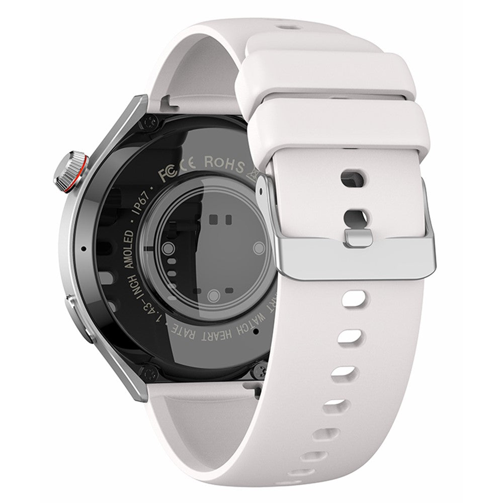 MT26 IP67 1.43 Inch AMOLED Heart Rate Monitor Smart Watch Support NFC
