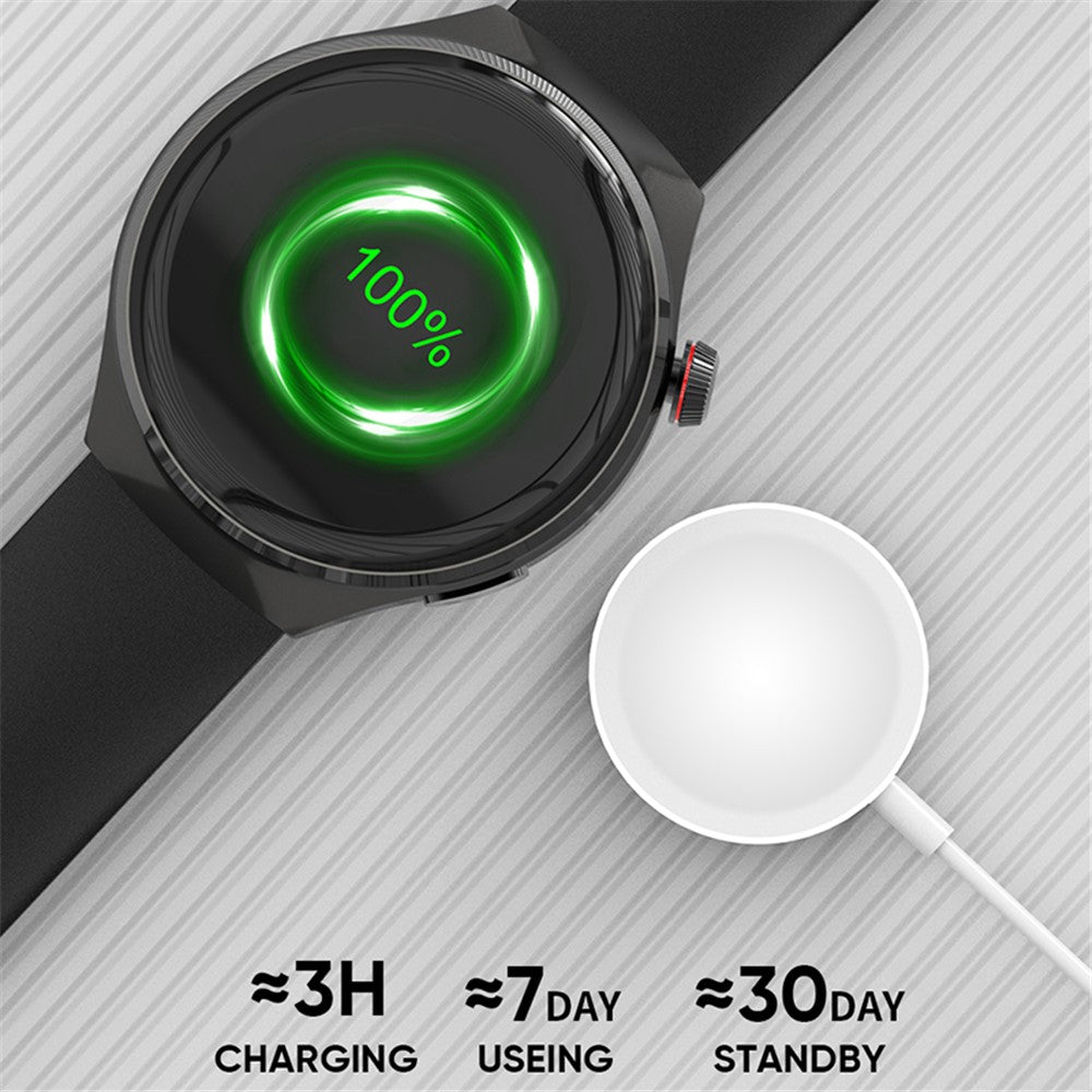 MT26 IP67 1.43 Inch AMOLED Heart Rate Monitor Smart Watch Support NFC