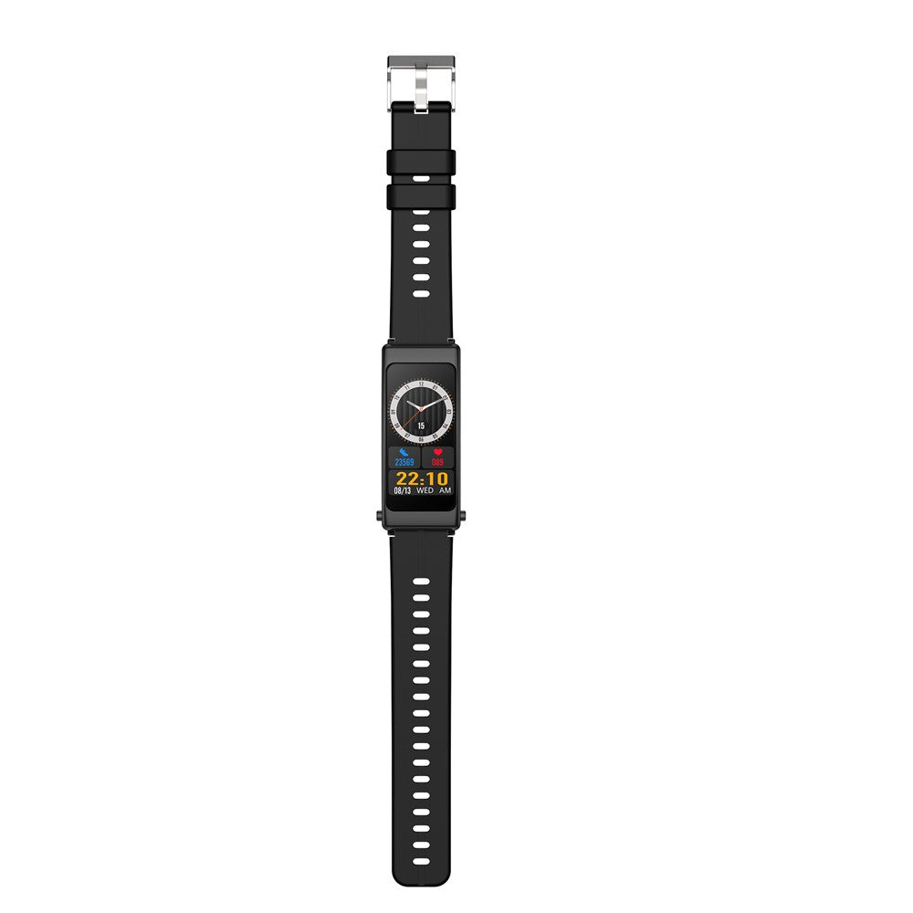 K13 2-in-1 Smart Watch Bluetooth-compatible Earphone Health Monitor Sports Bracelet, Silicone Strap