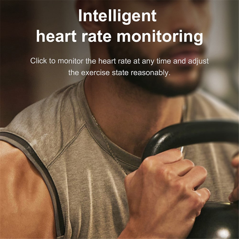 K13 2-in-1 Smart Watch Bluetooth-compatible Earphone Health Monitor Sports Bracelet, Silicone Strap