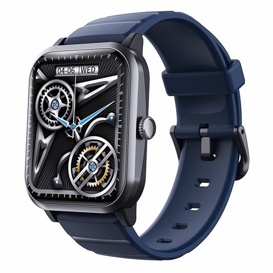 F33 Blood Sugar Heart Rate Monitor 1.91-inch Smart Watch, Silicone Strap