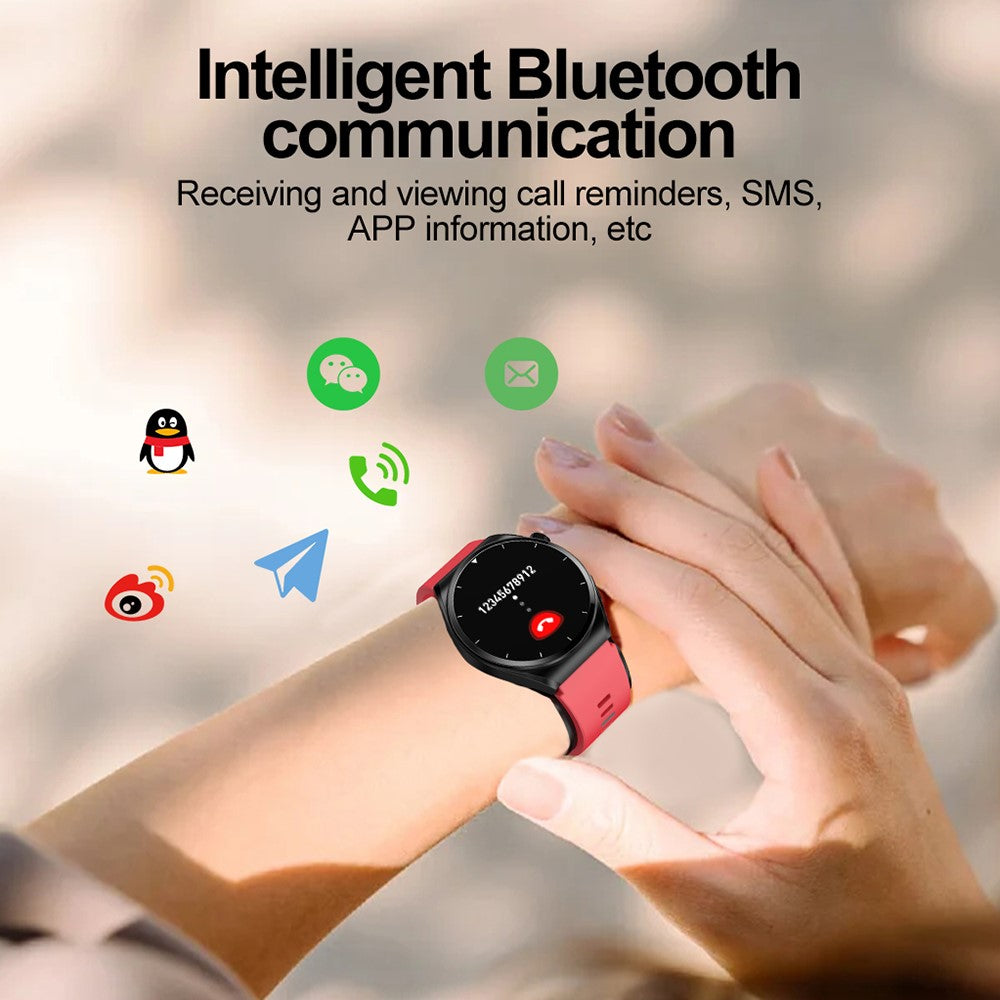 S22 Smart Watch Air Pump Type Blood Glucose Monitor Activity Fitness Tracker
