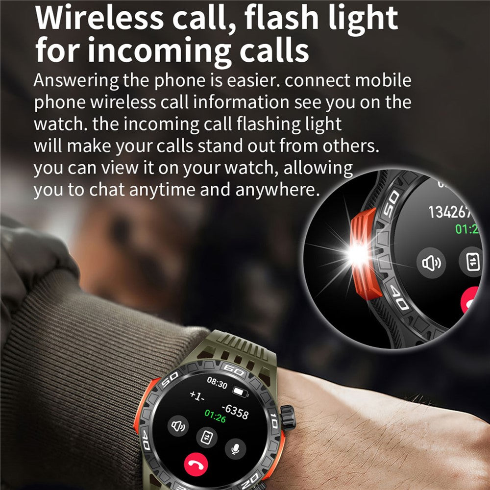 HT22 1.46-inch Round Smart Watch Waterproof Bluetooth-compatible Calling Sports Watch