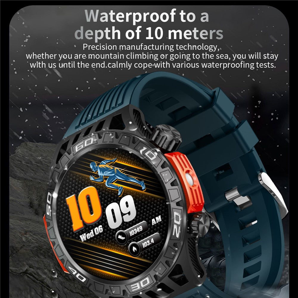 HT22 1.46-inch Round Smart Watch Waterproof Bluetooth-compatible Calling Sports Watch