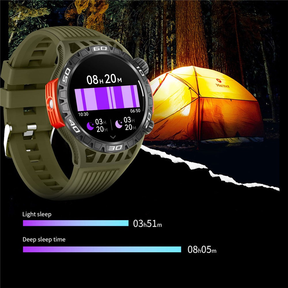 HT22 1.46-inch Round Smart Watch Waterproof Bluetooth-compatible Calling Sports Watch