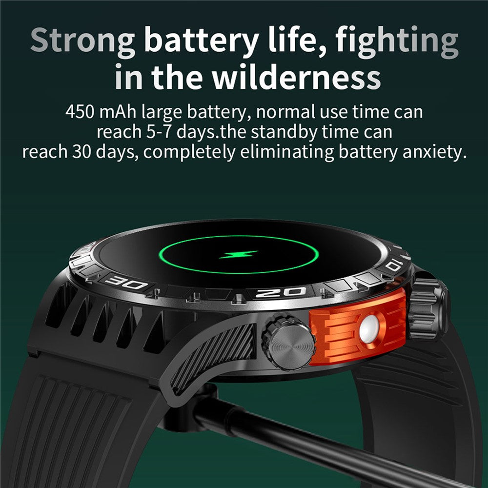 HT22 1.46-inch Round Smart Watch Waterproof Bluetooth-compatible Calling Sports Watch