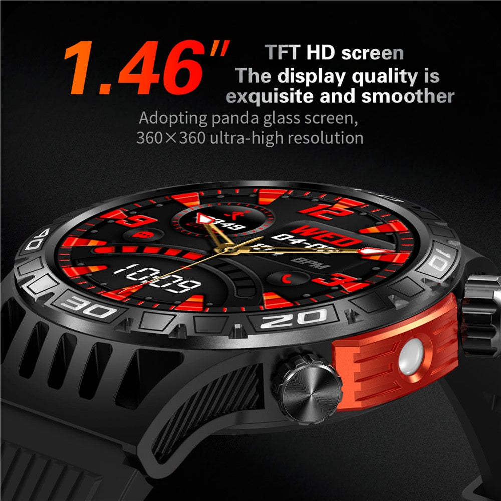 HT22 1.46-inch Round Smart Watch Waterproof Bluetooth-compatible Calling Sports Watch