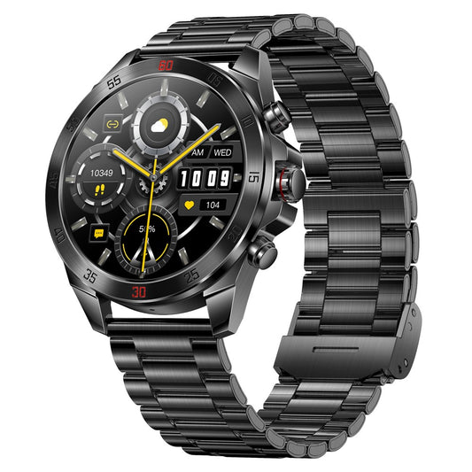 NX1 Pro Luxury Metal Business Smart Watch Health Monitoring Bluetooth-Compatible Calling Waterproof Sports Watch