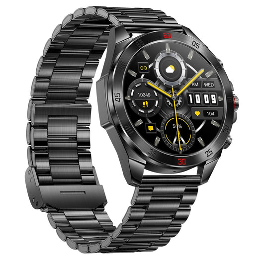 NX1 Pro Luxury Metal Business Smart Watch Health Monitoring Bluetooth-Compatible Calling Waterproof Sports Watch