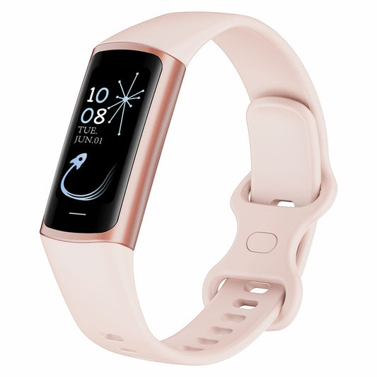 C68 1.1" Slim Fitness Tracker Bracelet Watch with Heart Rate Health Monitoring